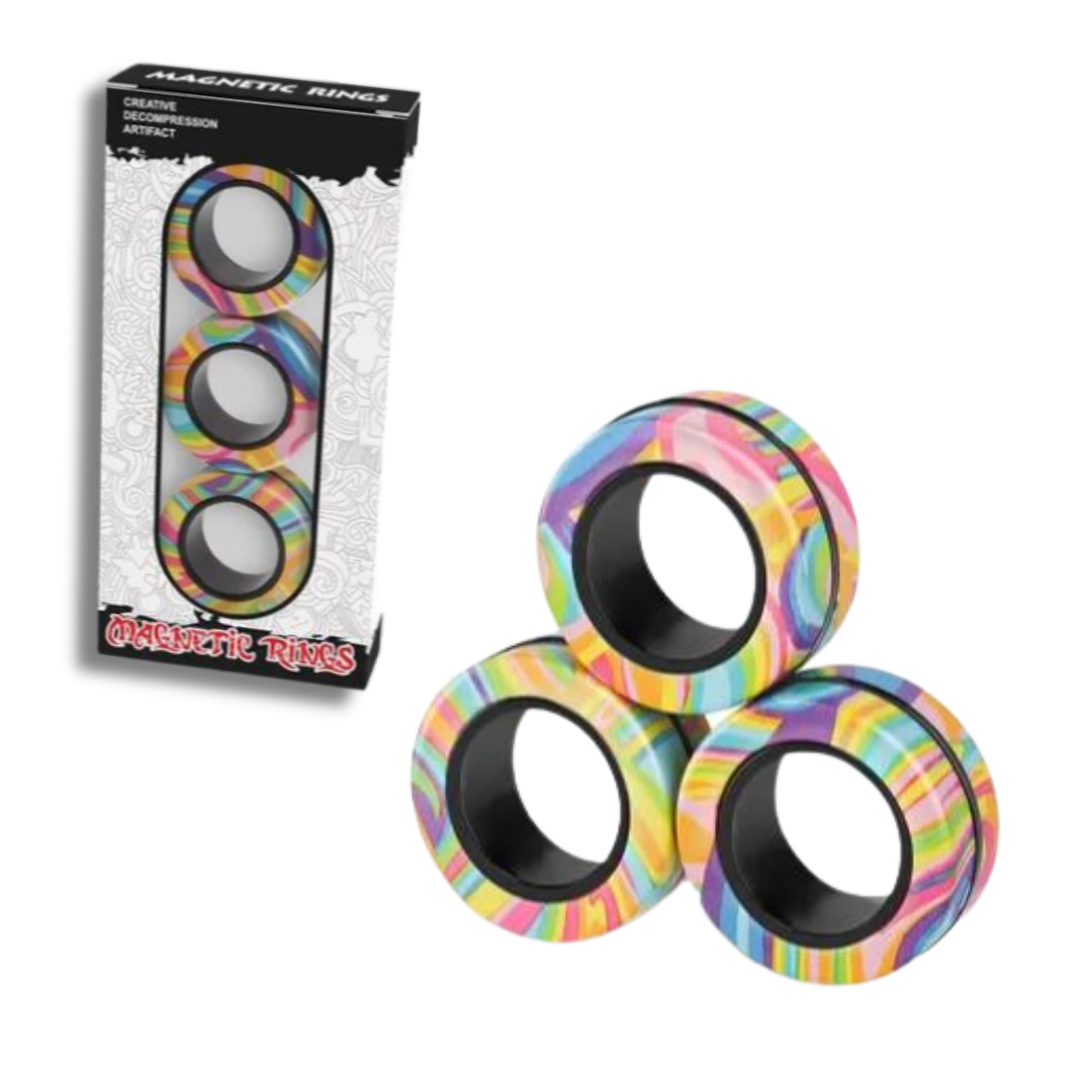 Magnetic Stress Relief Spinners Trio