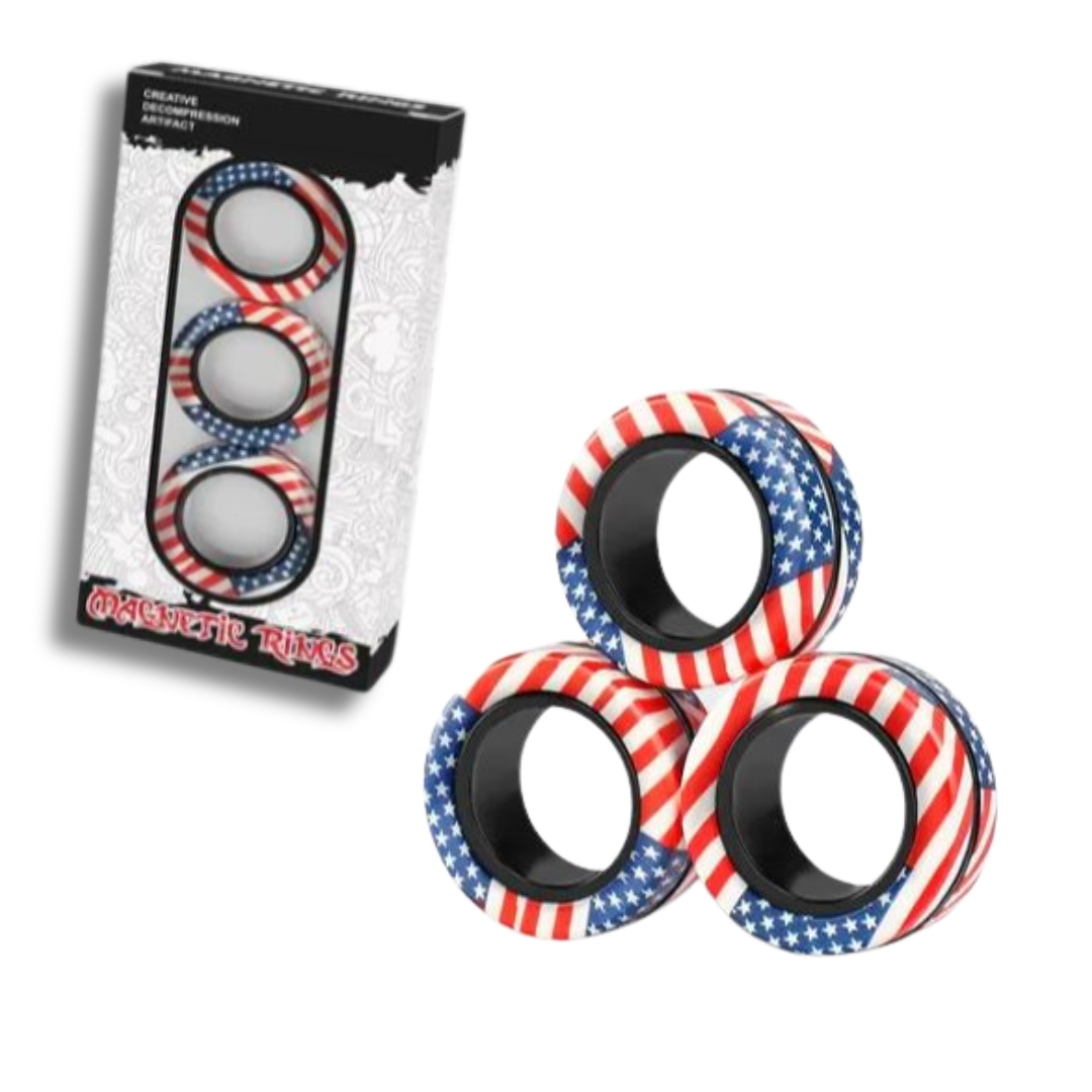 Magnetic Stress Relief Spinners Trio