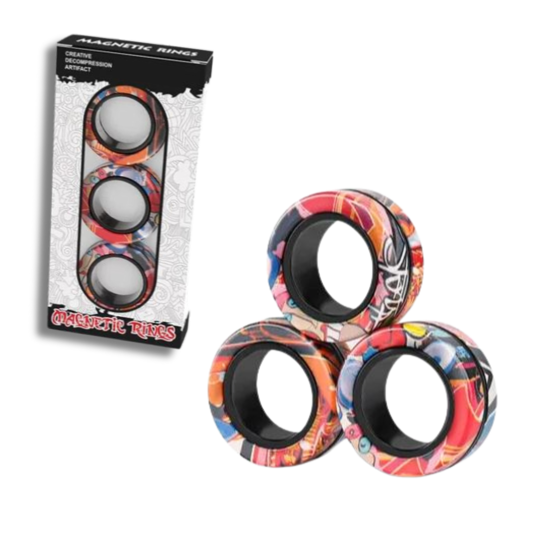 Magnetic Stress Relief Spinners Trio