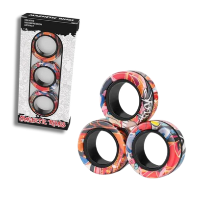 Magnetic Stress Relief Spinners Trio