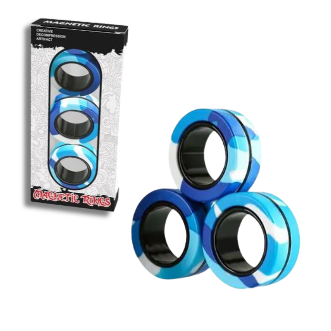 Magnetic Stress Relief Spinners Trio